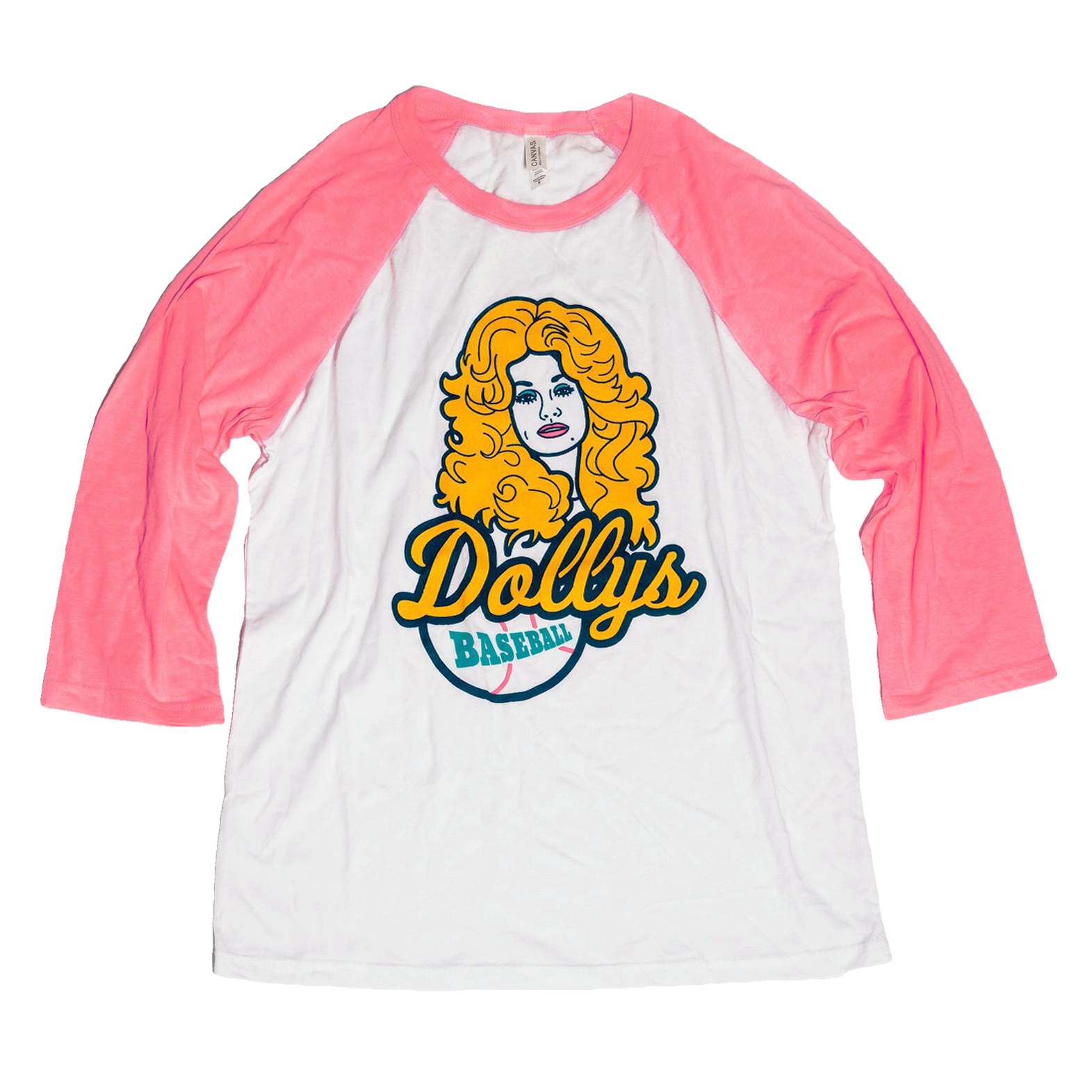 Pink Baseball Tee – Nashville Dollys