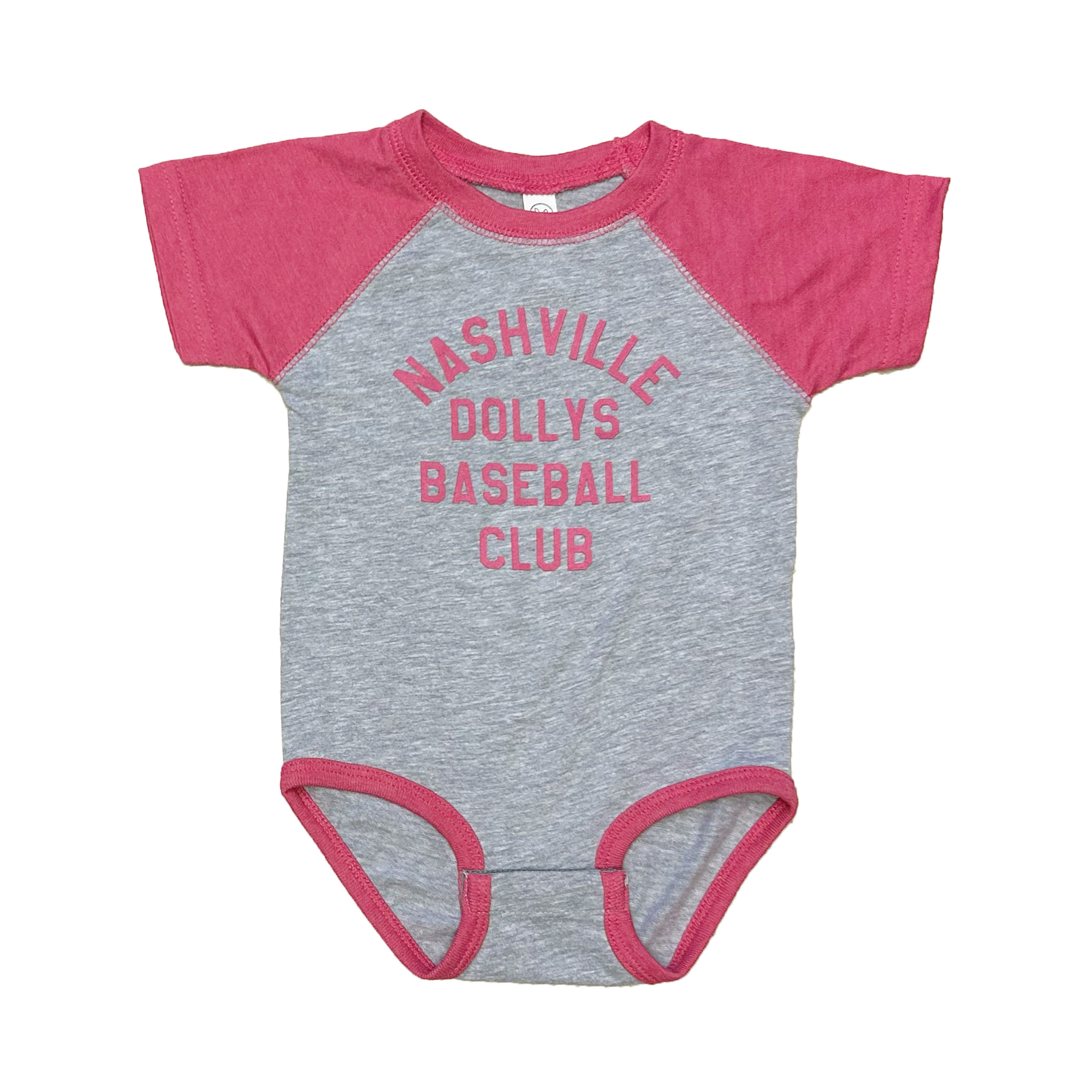 Pink Baseball Tee – Nashville Dollys