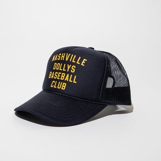 Retro Trucker Cap - Navy