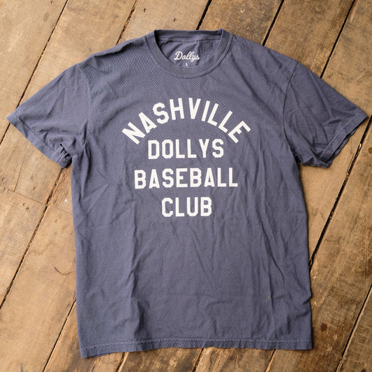 Navy Dollys Baseball Club T-Shirt