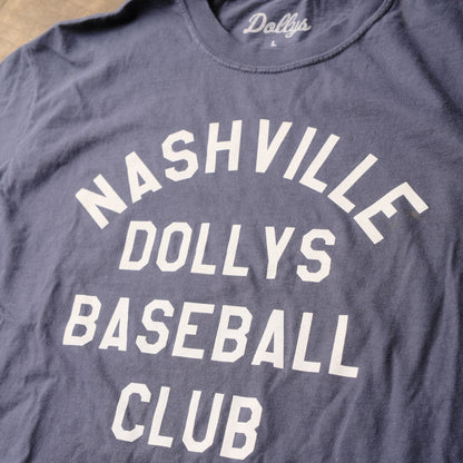 Navy Dollys Baseball Club T-Shirt