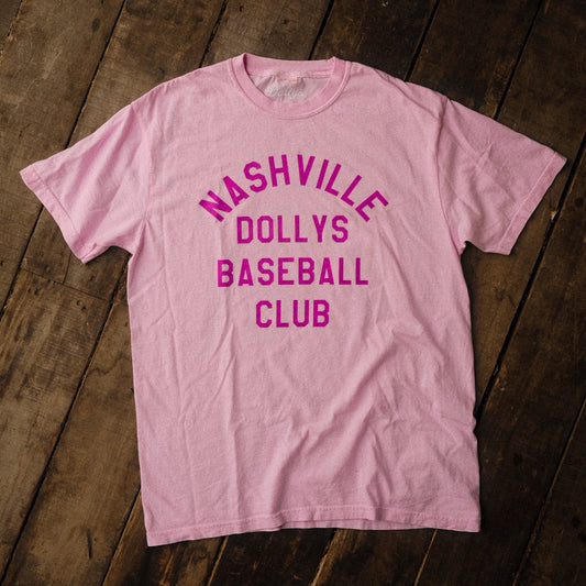 Pink Dollys Baseball Club T-Shirt
