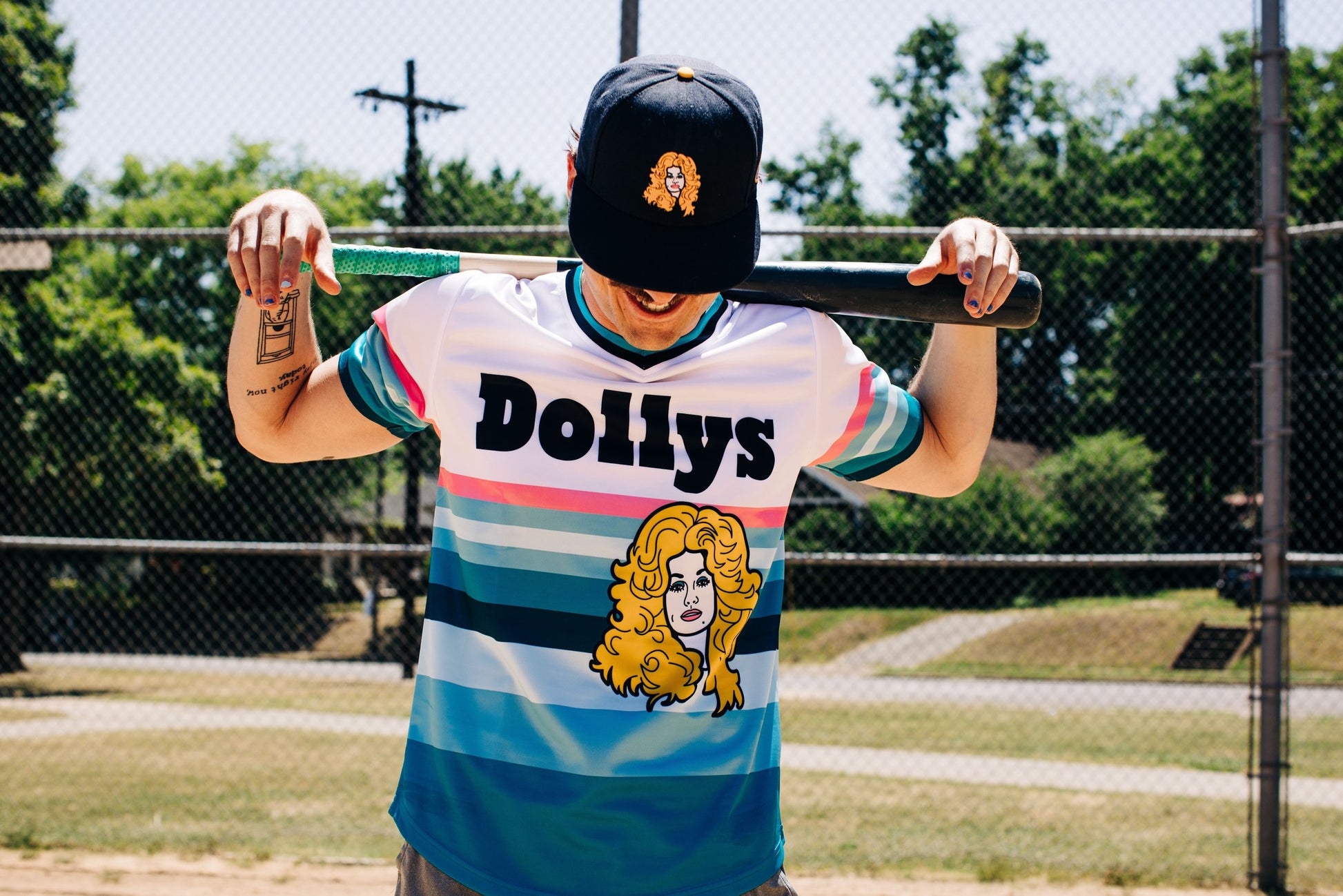 Dollys Sandlot Baseball Jersey Dolly Parton 
