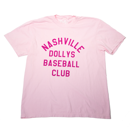 Pink Dollys Baseball Club T-Shirt